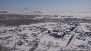 Аким ВКО совершил облёт двух районов, находящихся в зоне паводкового риска