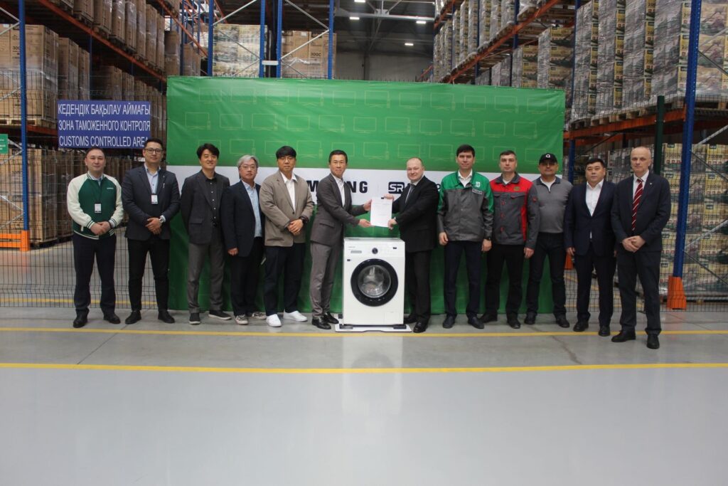 Samsung запускает выпуск умных стиральных машин в Казахстане