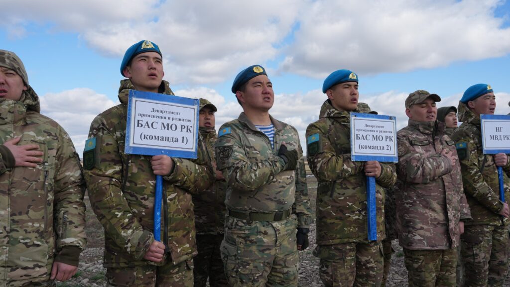 Турнир по пилотированию FPV-дронов среди силовых структур впервые прошел в Казахстане