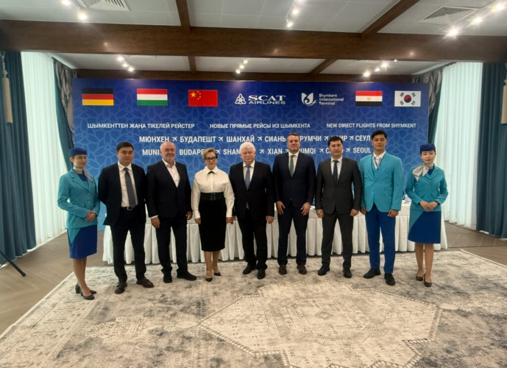 SCAT открывает семь новых международных направлений из Шымкента