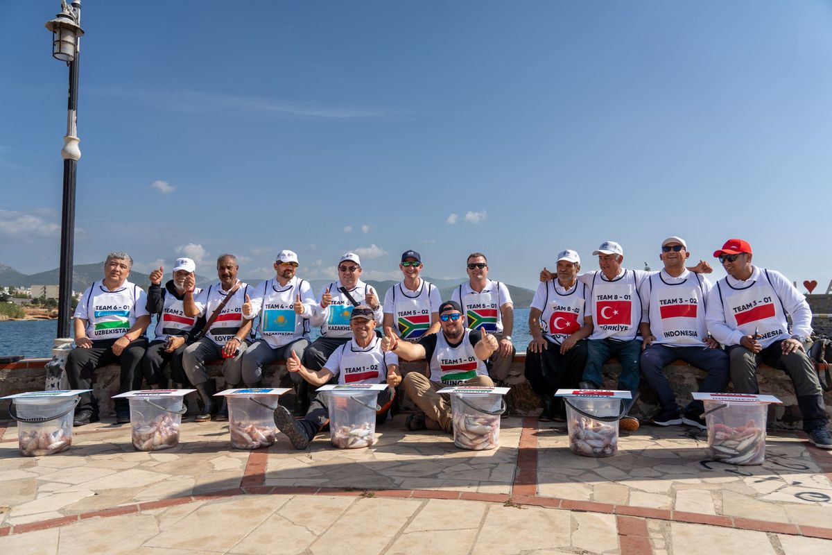 Казахстанцы приняли участие в международном турнире по рыбной ловле, организованном «Росатомом» в Турции
