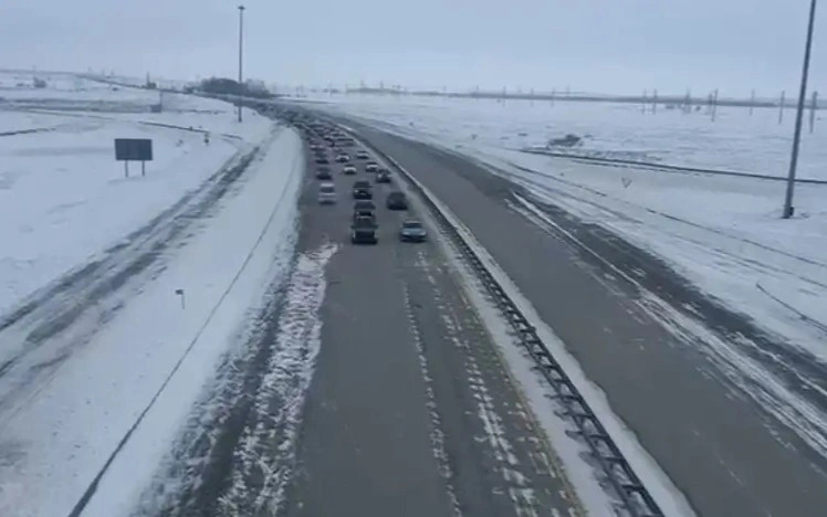 Гололед на дорогах: МВД обратилось к казахстанцам