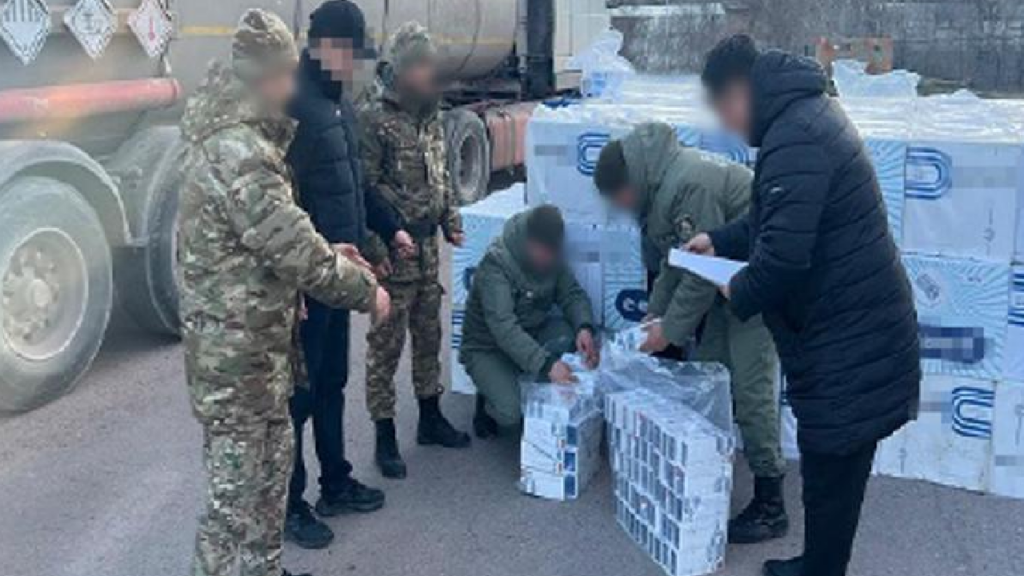 На границе пресечён ввоз крупной партии сигарет на сумму в 60 млн тенге 1 novyj proekt 3