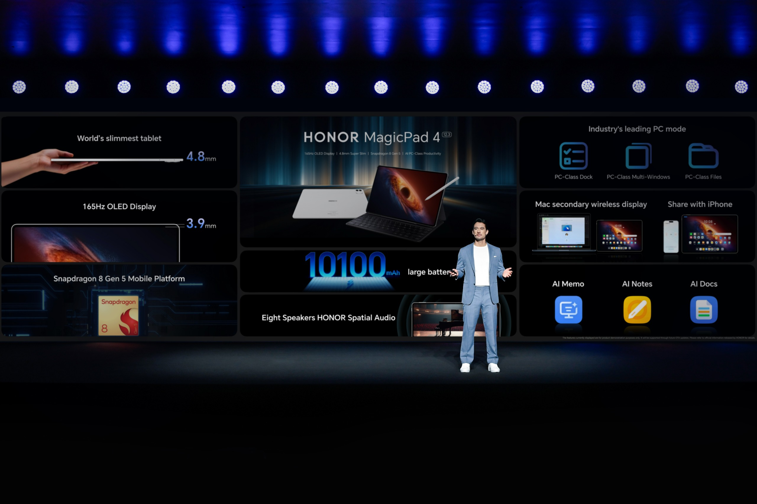 HONOR представила складной флагман и первого гуманоидного робота в Барселоне