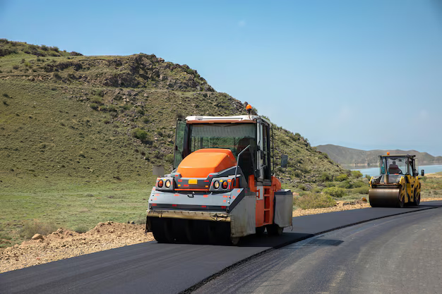 road rollers making new road 225446 8634