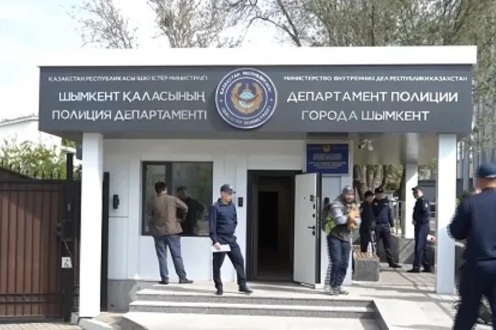 Департамент полиции Шымкента, иллюстрация к сообщению о расследовании