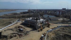 В Жезказгане завершается строительство новой областной мечети на 3 000 мест