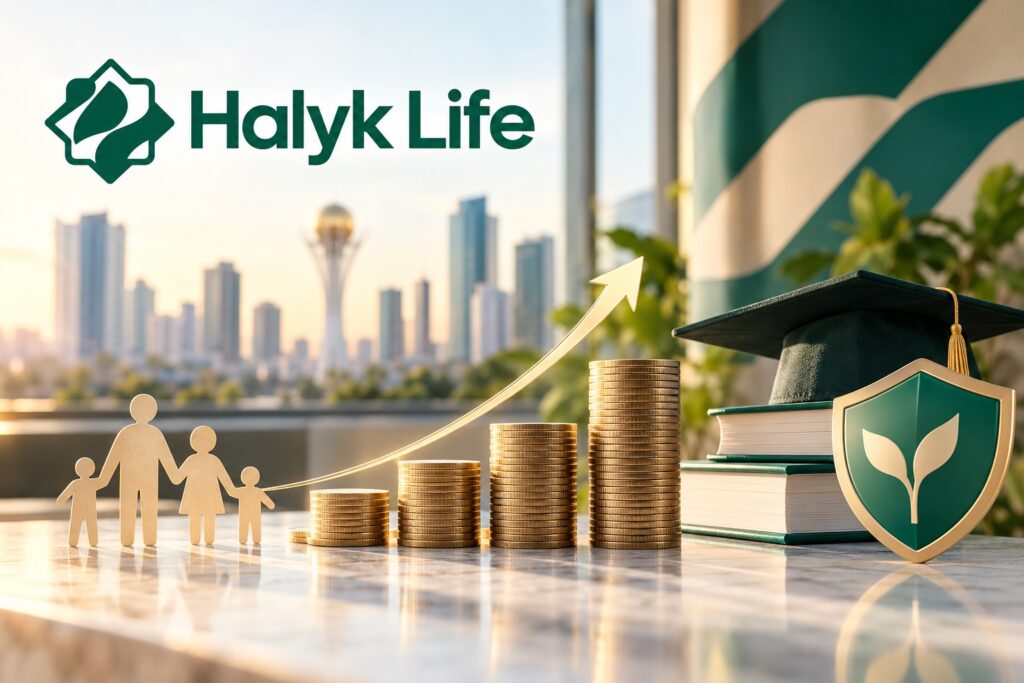 Halyk Life собрала 242,1 млрд тенге страховых премий за 8 месяцев 2026 года